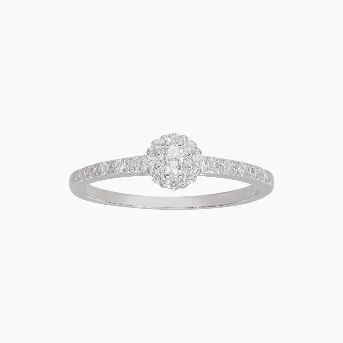 Anillo En Plata 925 Con Circonias 