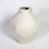 JARRON DE CERAMICA BLANCO 18X23CM Unica