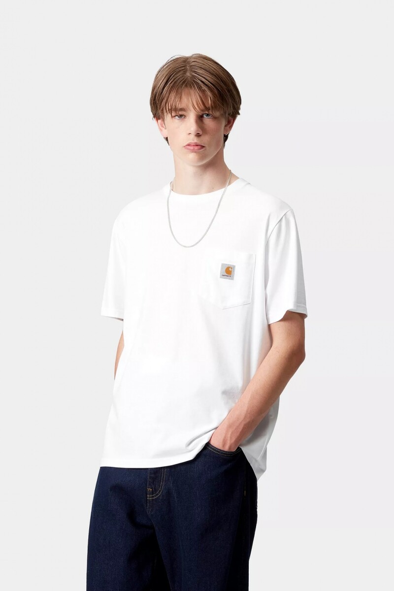 S/S Pocket T-Shirt Blanco