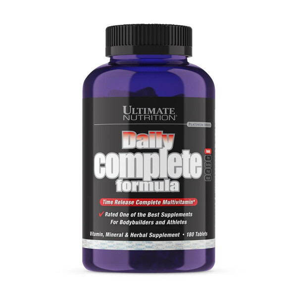 Daily Complete Formula | Multivitamínico y Multimineral | 180 Tabletas Ultimate Nutrition Daily Complete Formula | Multivitamínico y Multimineral | 180 Tabletas Ultimate Nutrition