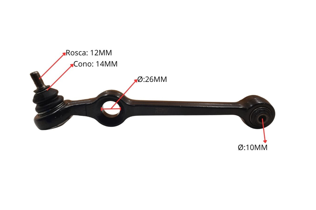 Brazo De Suspensión Fiat Fiorino 92-25 Der/Izq Brazo De Suspensión Fiat Fiorino 92-25 Der/Izq