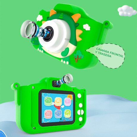 Cámara De Fotos Digital Infantil Memoria Interna Rosa