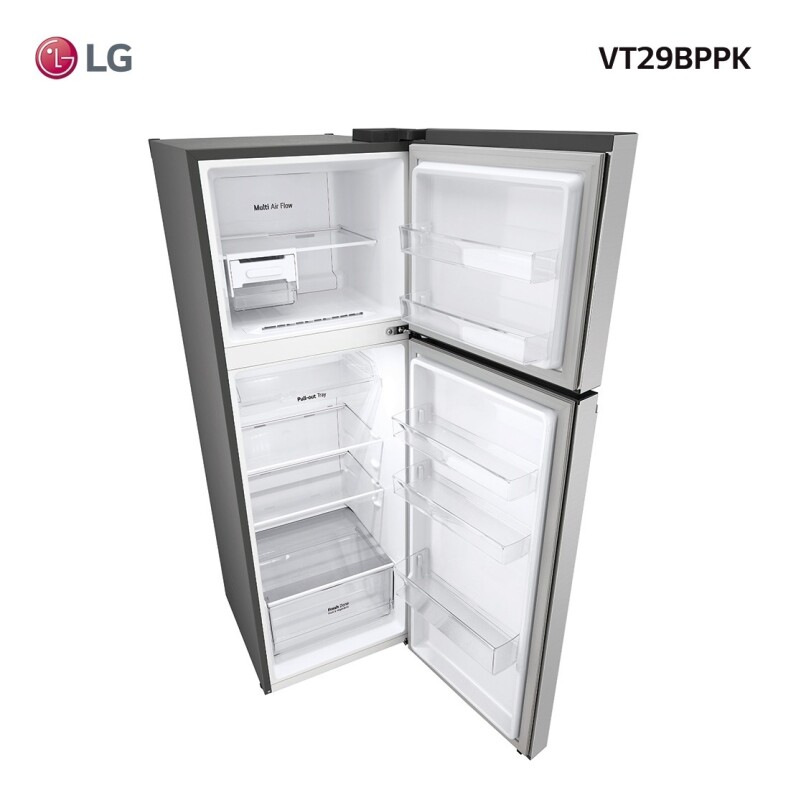 Heladera Inverter No Frost LG Vt29bppk 265 Lt Eficiencia A Color Gris Heladera Inverter No Frost Lg Vt29bppk 265 Lt Eficiencia A Color Gris