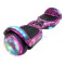 Skate Patineta Eléctrica 6.5" Con Música + Luces Led ROSADO