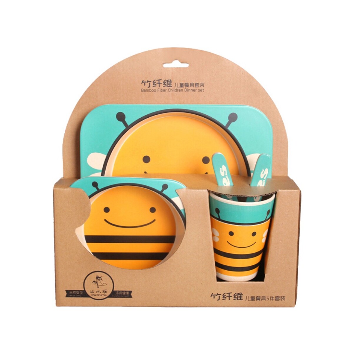 Set de Bazar Infantil Bamboo - ABEJA 