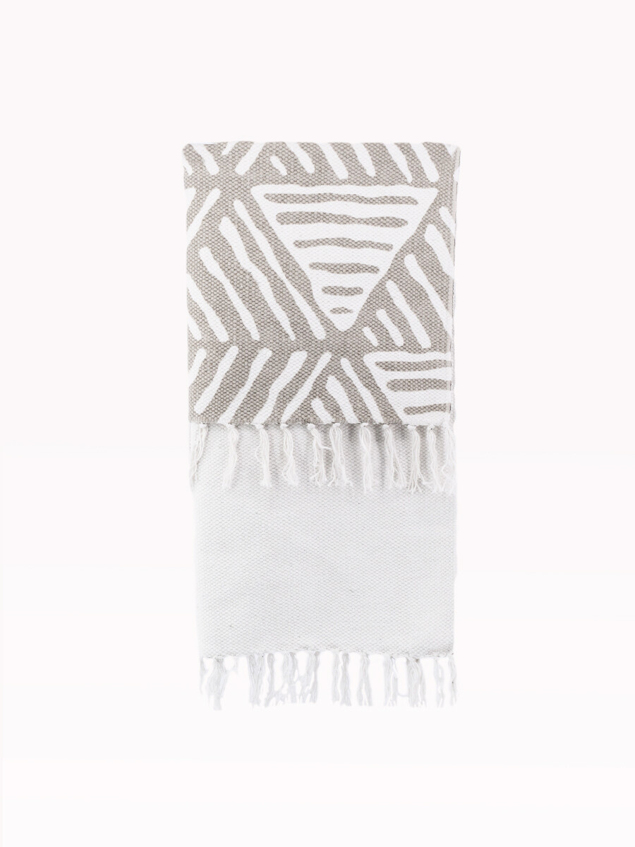 ALFOMBRA PRINT COTTON - BEIGE (V) 