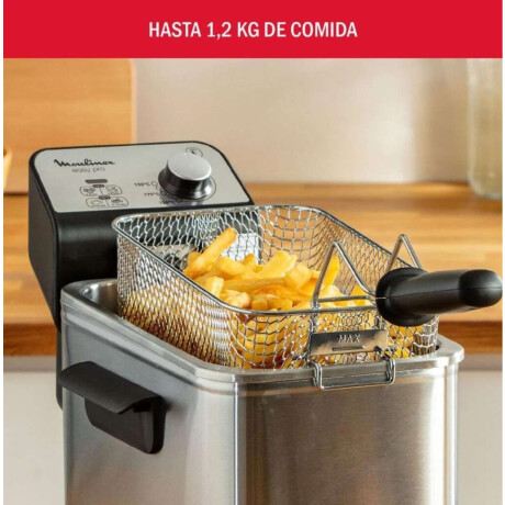 Freidora Con Aceite Moulinex Easy Pro Inoxidable