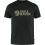Polo Fjallraven Logo Hombre Black