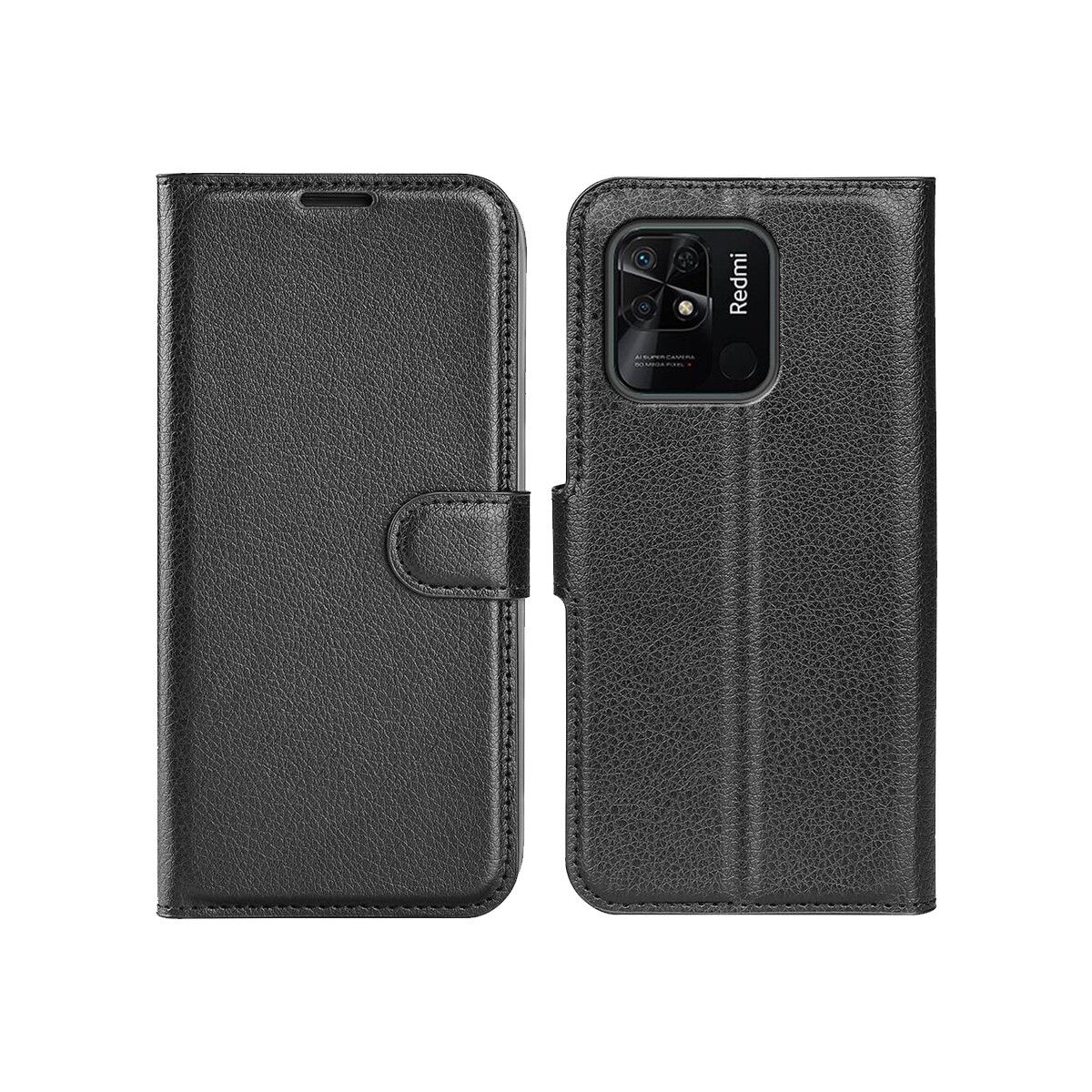 Flip Cover Xiaomi Redmi 10C color negro 