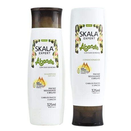 Pack Skala shampoo 325 ml + acondicionador 325 ml bomba vitaminas aguacate Pack Skala shampoo 325 ml + acondicionador 325 ml bomba vitaminas aguacate