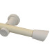 Barrote Cortina 2,00m 28mm + 2 soportes BEIGE