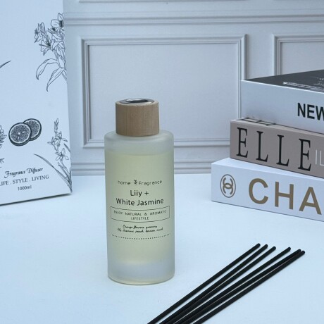 Aromatizador De Ambiente Con Varillas Jazmin Blanco 160ML Aromatizador De Ambiente Con Varillas Jazmin Blanco 160ML