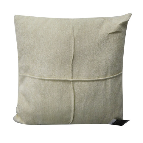 Almohadón en Cruz Jacquard Home Class 45 x 45 cm MANTECA