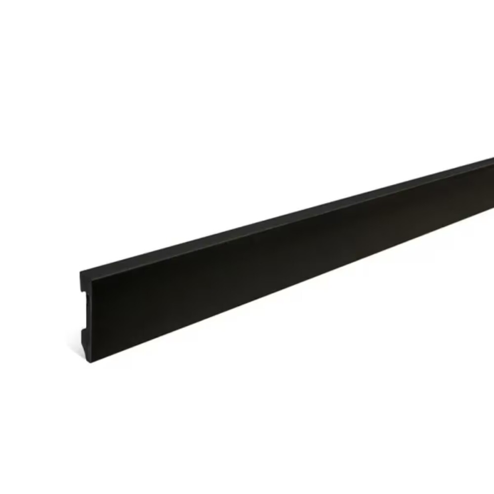 Zócalo Eps 70x15x2700 Negro recto Zócalo Eps 70x15x2700 Negro Recto