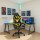 Silla Gamer Lumax Modelo ROM Negro/Amarillo