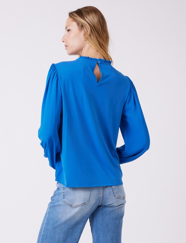 Blusa Gasa Pliegues ROYAL