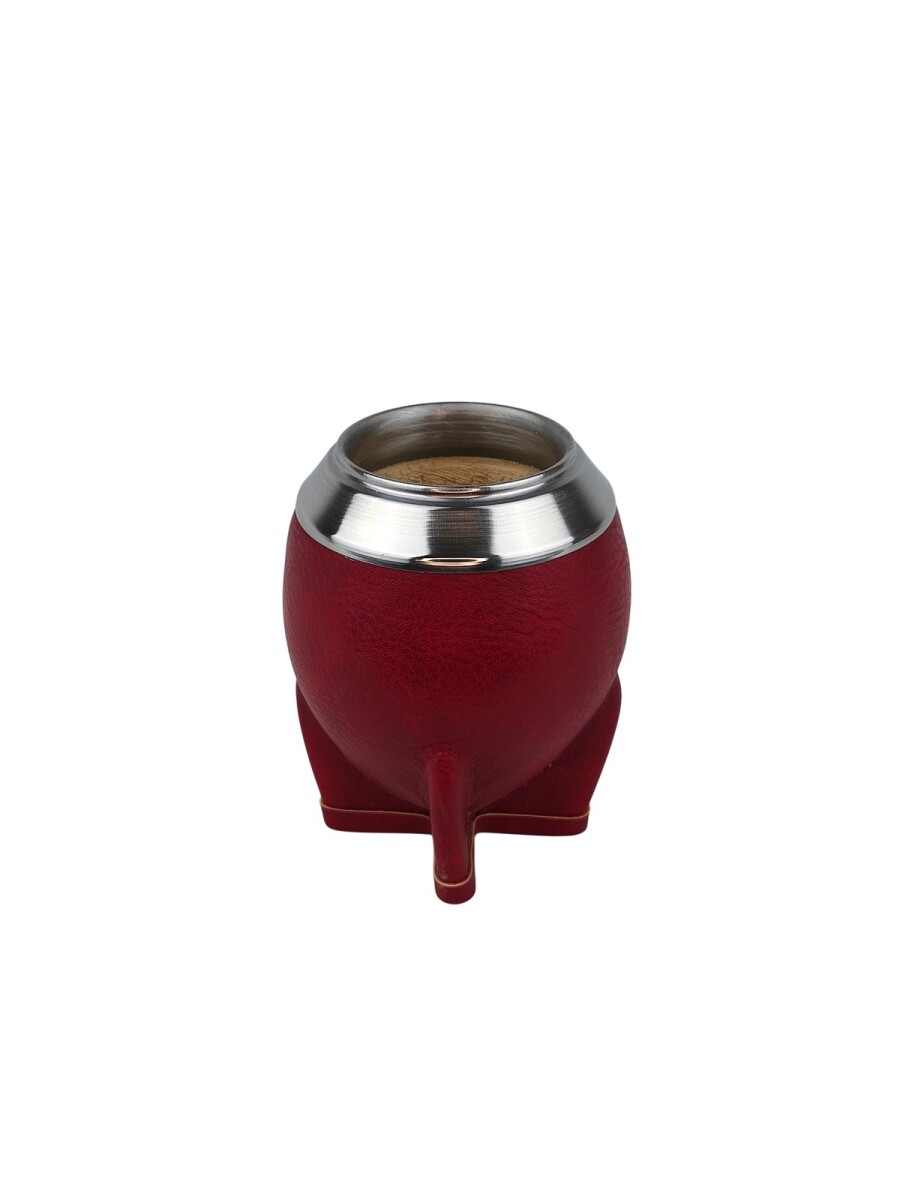 Mate calabaza simil color torpedo - Rojo 