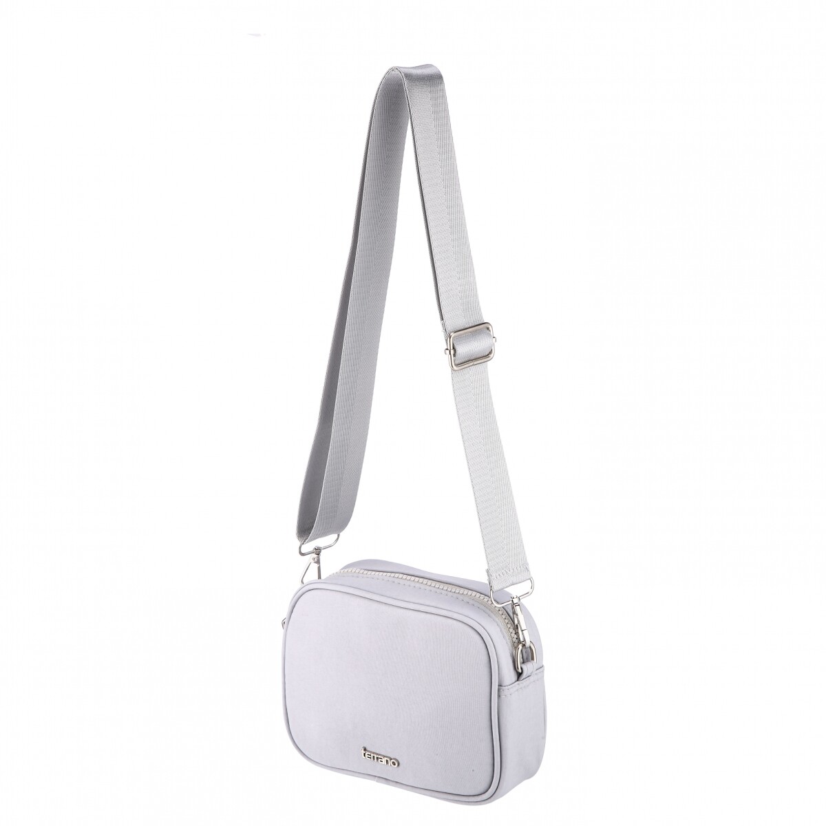 Bandolera Perla - Gris Tela 