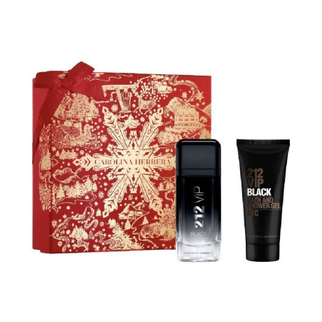 Perfume Carolina Herrera 212 Vip Black 100ml+Sg100 Perfume Carolina Herrera 212 Vip Black 100ml+Sg100