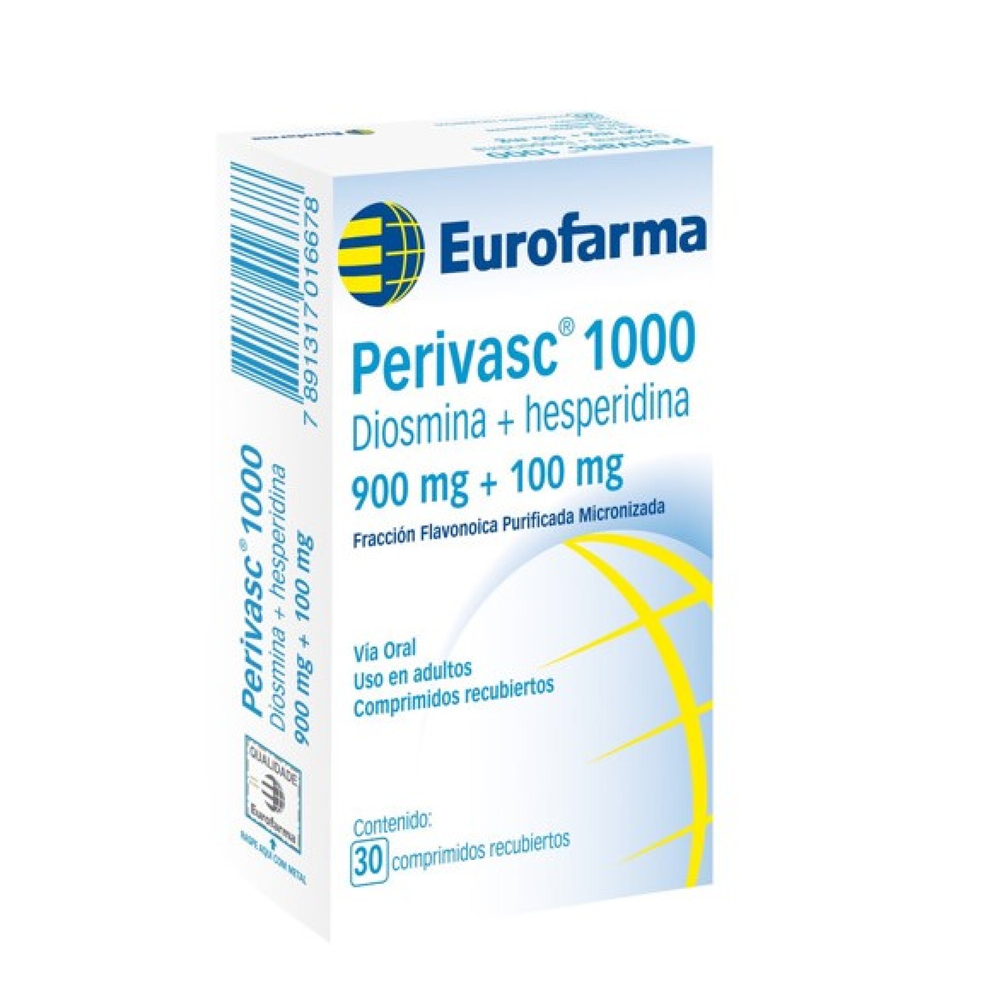 Perivasc 1000 30 COM — San Roque