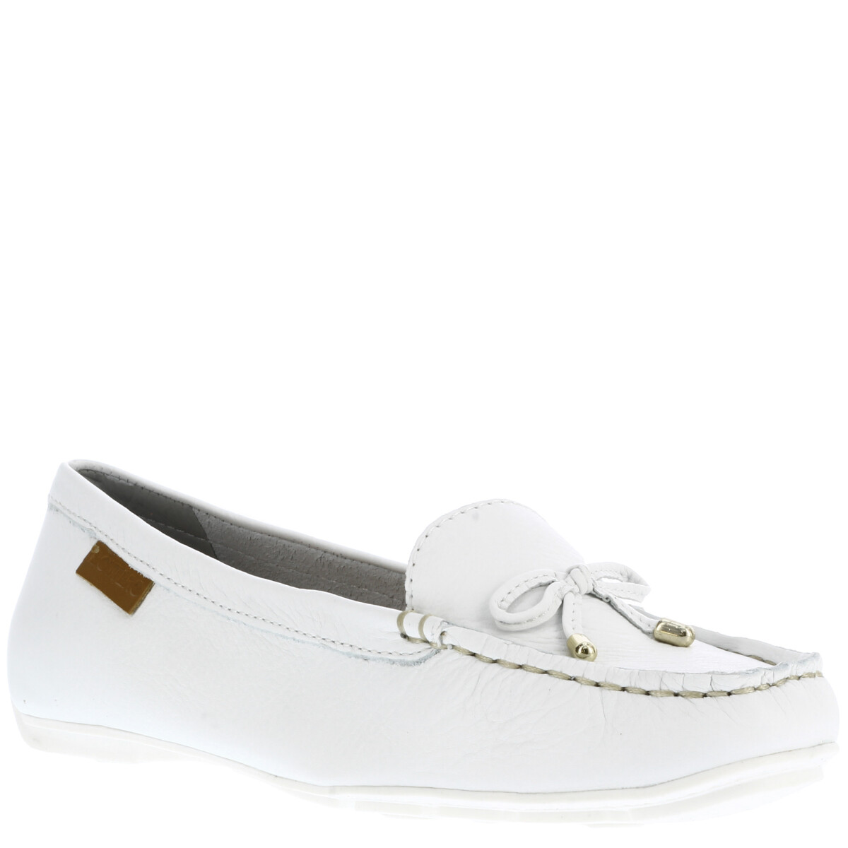 Zapato de Mujer Bottero Mocasin c/moñita - Blanco 