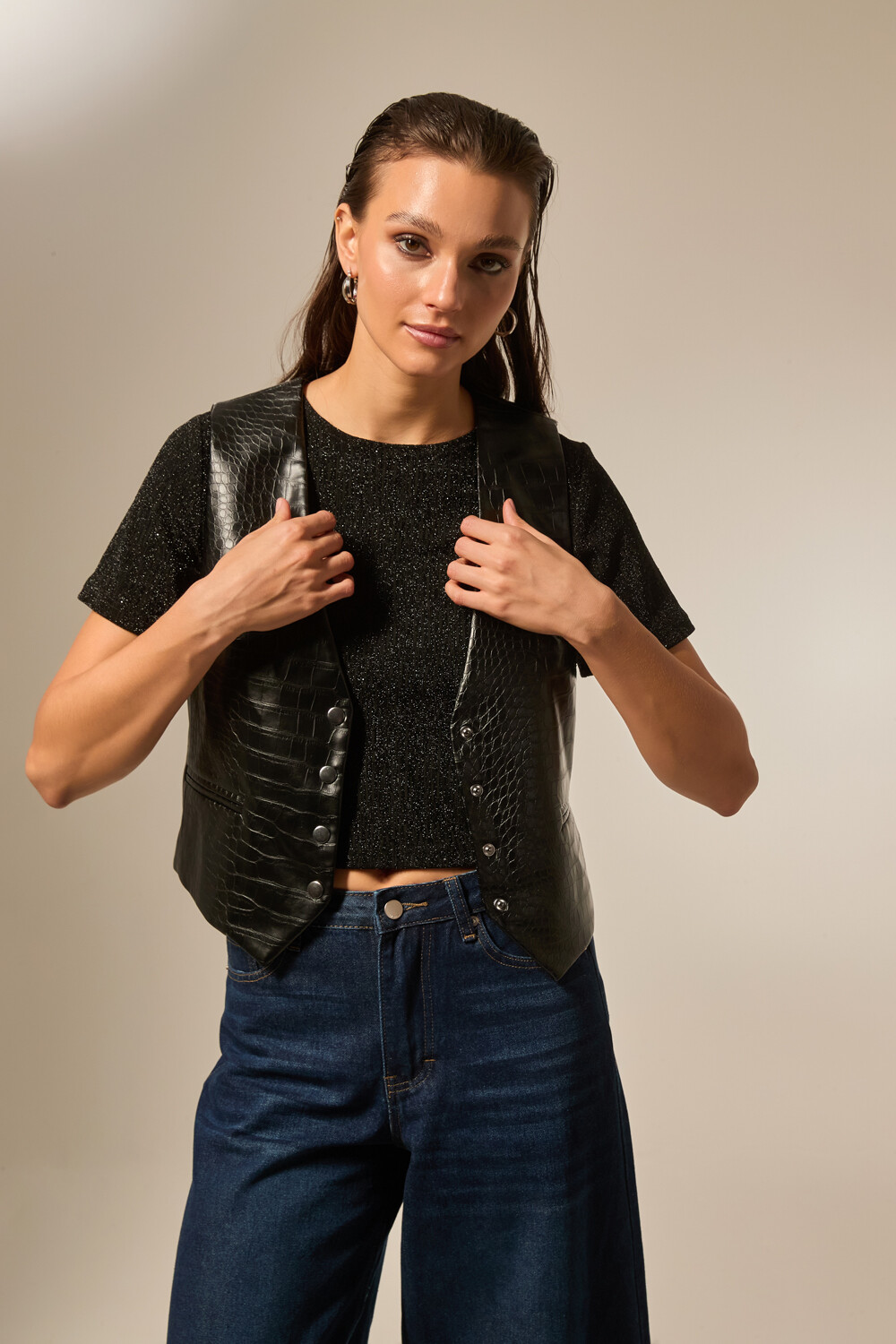 Chaleco Ritama Negro