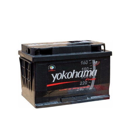 BATERIA YOKOHAMA 75A POSITIVO IZQUIERDA Bateria Yokohama 75a Positivo Izquierda