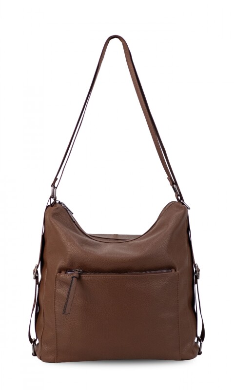 CARTERA MOCHILA KELLY CHOCOLATE