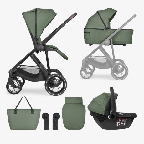 Travel system 4 en 1 CHIARA verde