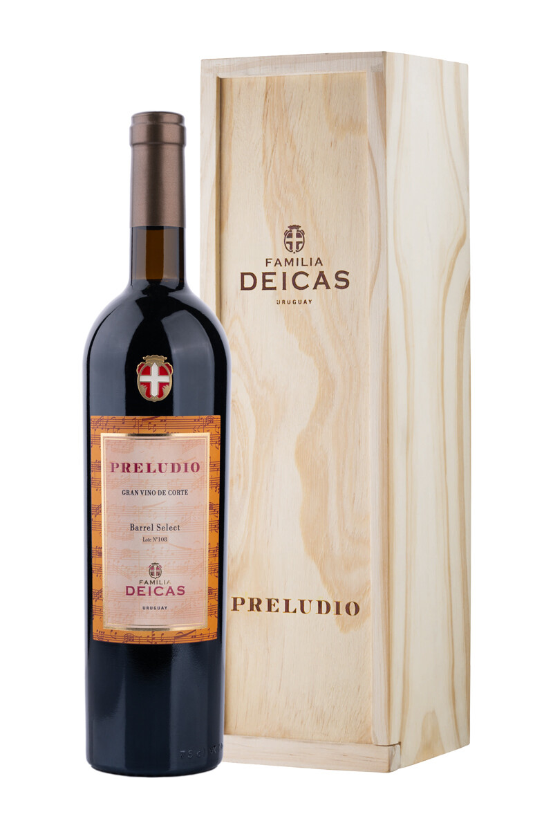 Vino Familia Deicas Preludio Tinto Con Estuche 750 ml 