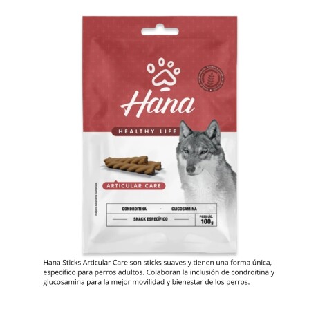 HANA STICKS PERROS ARTICULAR 100GR Hana Sticks Perros Articular 100gr