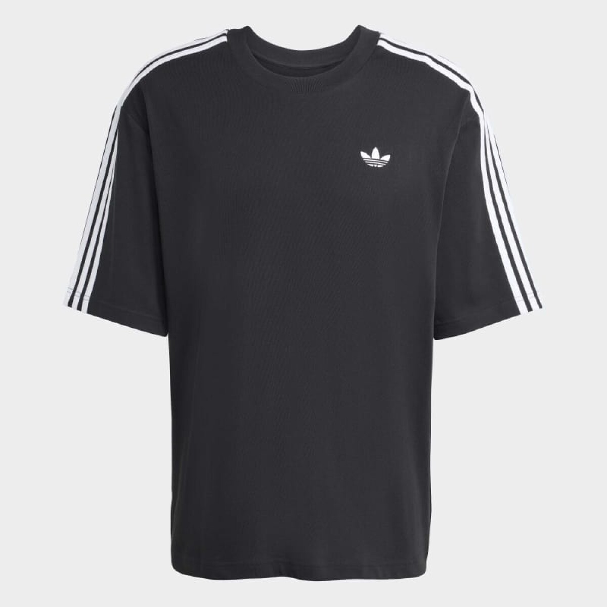 Remera Adidas Adicolor, 3 Tiras - Negro 