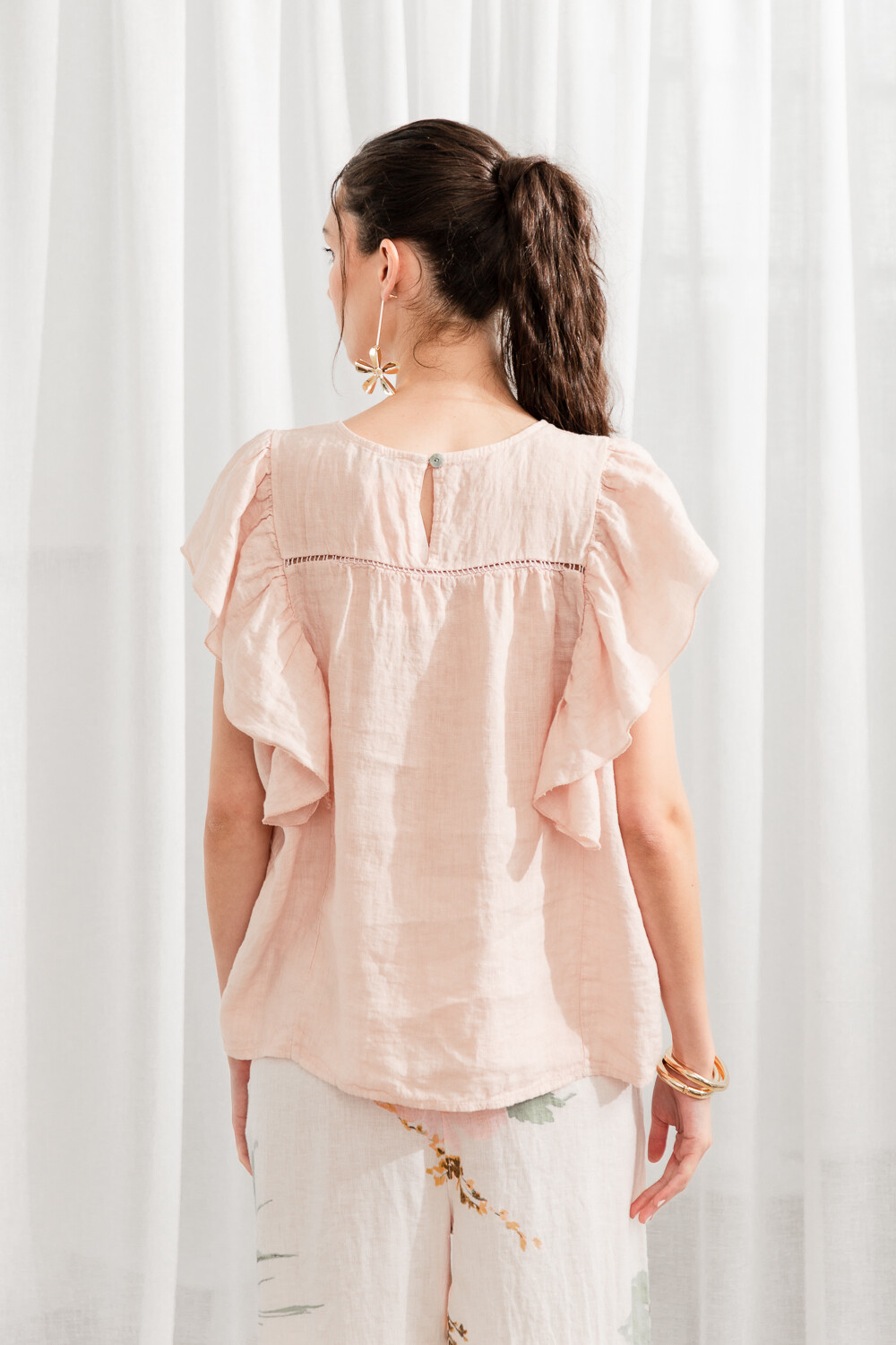 Blusa Ammiro Beige Claro