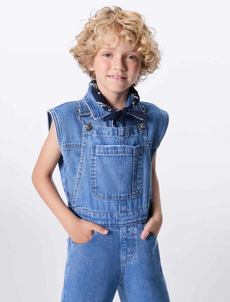 JARDINERO INFANTIL AZUL