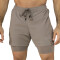 SHORT WAR 2N1 MEN POLY/ELAST EVERLAST DYNAMIC KH M6 KHAKI
