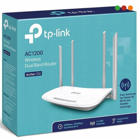 Router Tp-link Archer C50 Blanco 3693