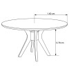 JUEGO COMEDOR ZV 02 ESTERILLA- SEDONA (CD) Unica