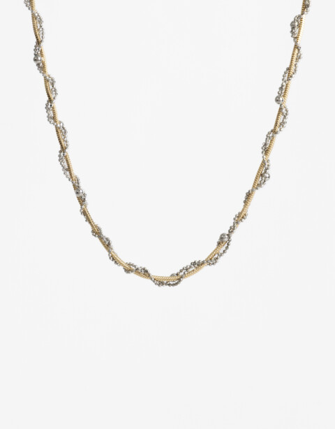 Collares Cortos Metal Collar Corto Metal Biplating - Dorado