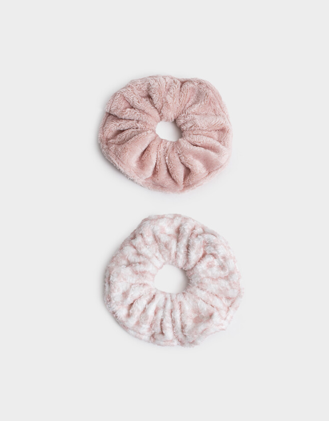 Skunzies Hair Care Set De Scrunchies - Combinacion Bicolor