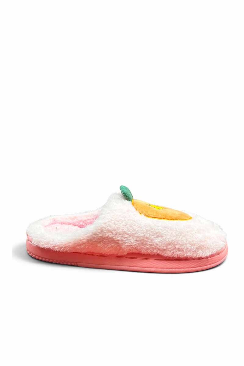 PANTUFLA PELUDITA Naranja