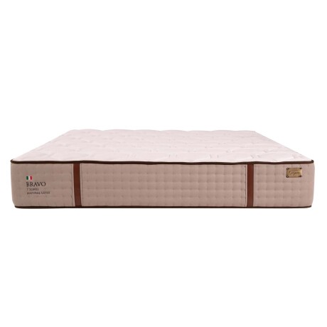 COLCHÓN QUEEN RESORTESPOCKET NATURAL-BEIGE BRAVO