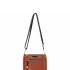 Bandolera con bolsillo frontal Marrón
