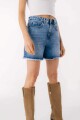 Short Sira Azul Washed