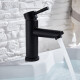 Monocomando de baño NEGRO MATE