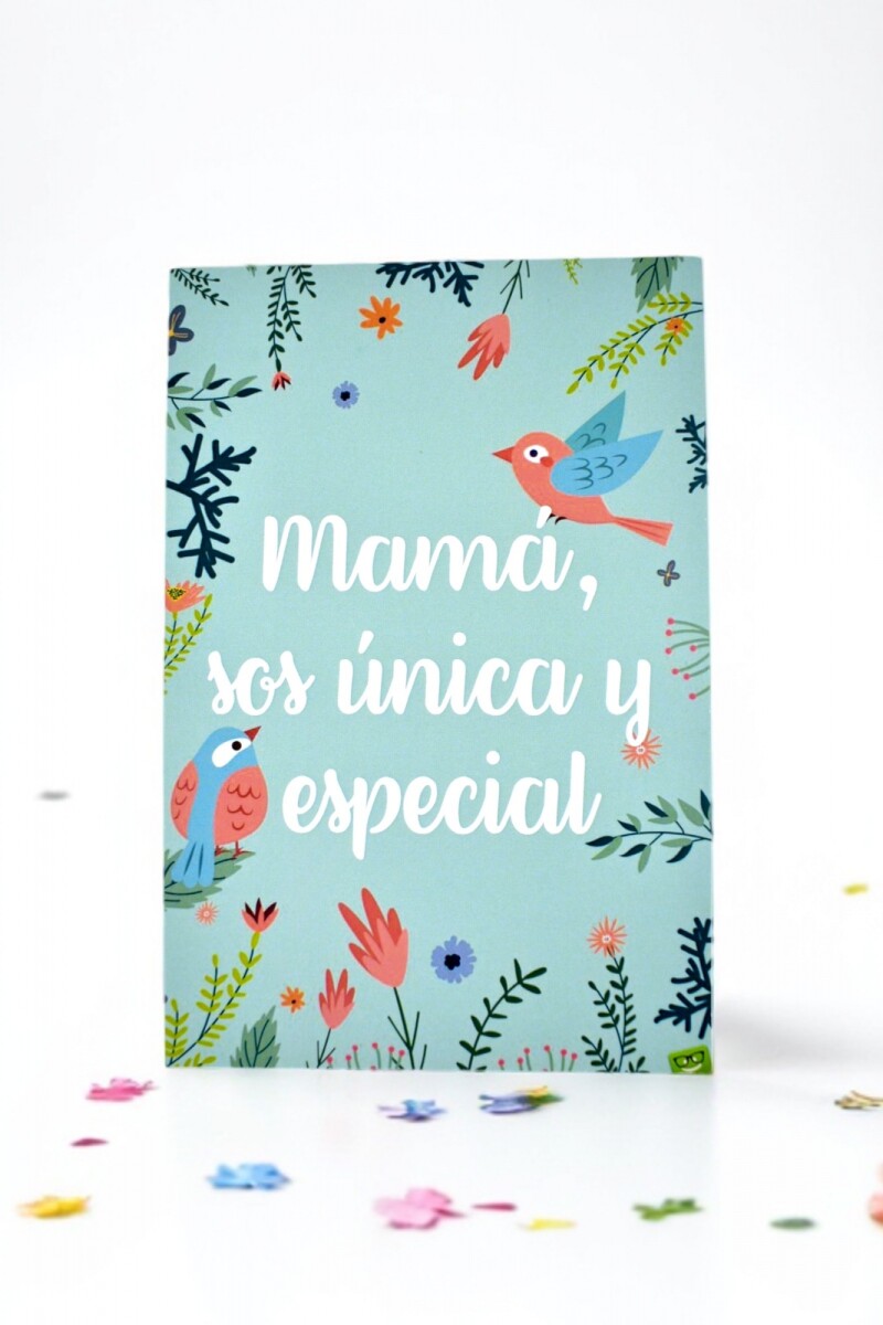 Tarjeta día de la madre 10x15. - DISEÑO 5 