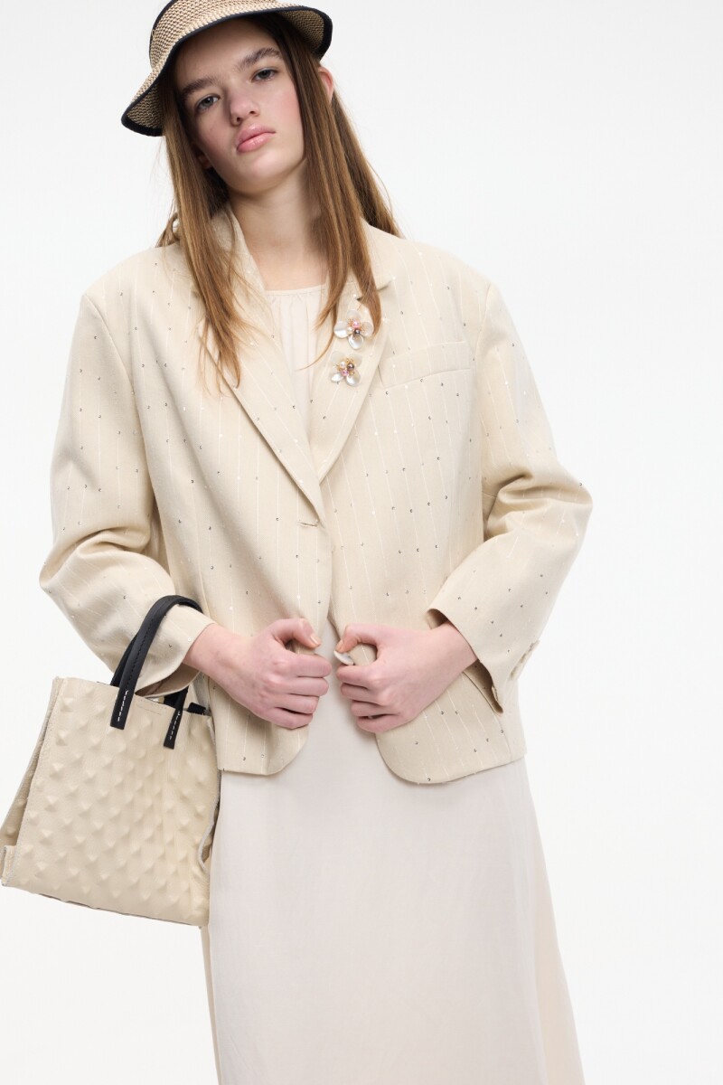 Chaqueta Beige