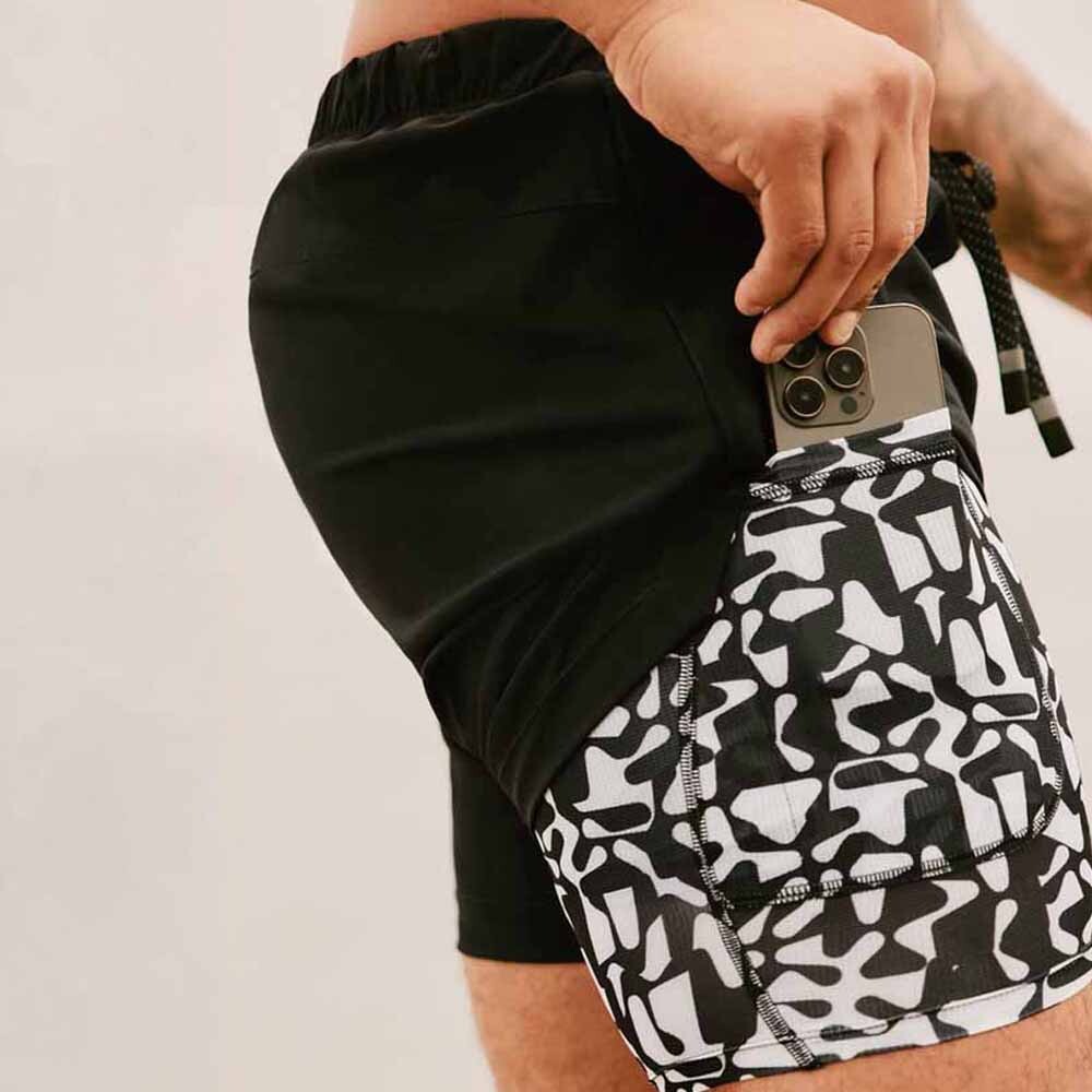 Short The 7 One Short (Lined) Hombre Black / Classic Whitecosmic C