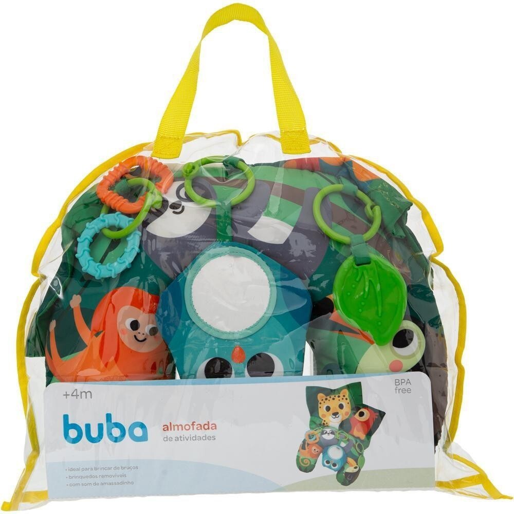 Almohada estimulacion tummy time jungla Almohada estimulacion tummy time jungla