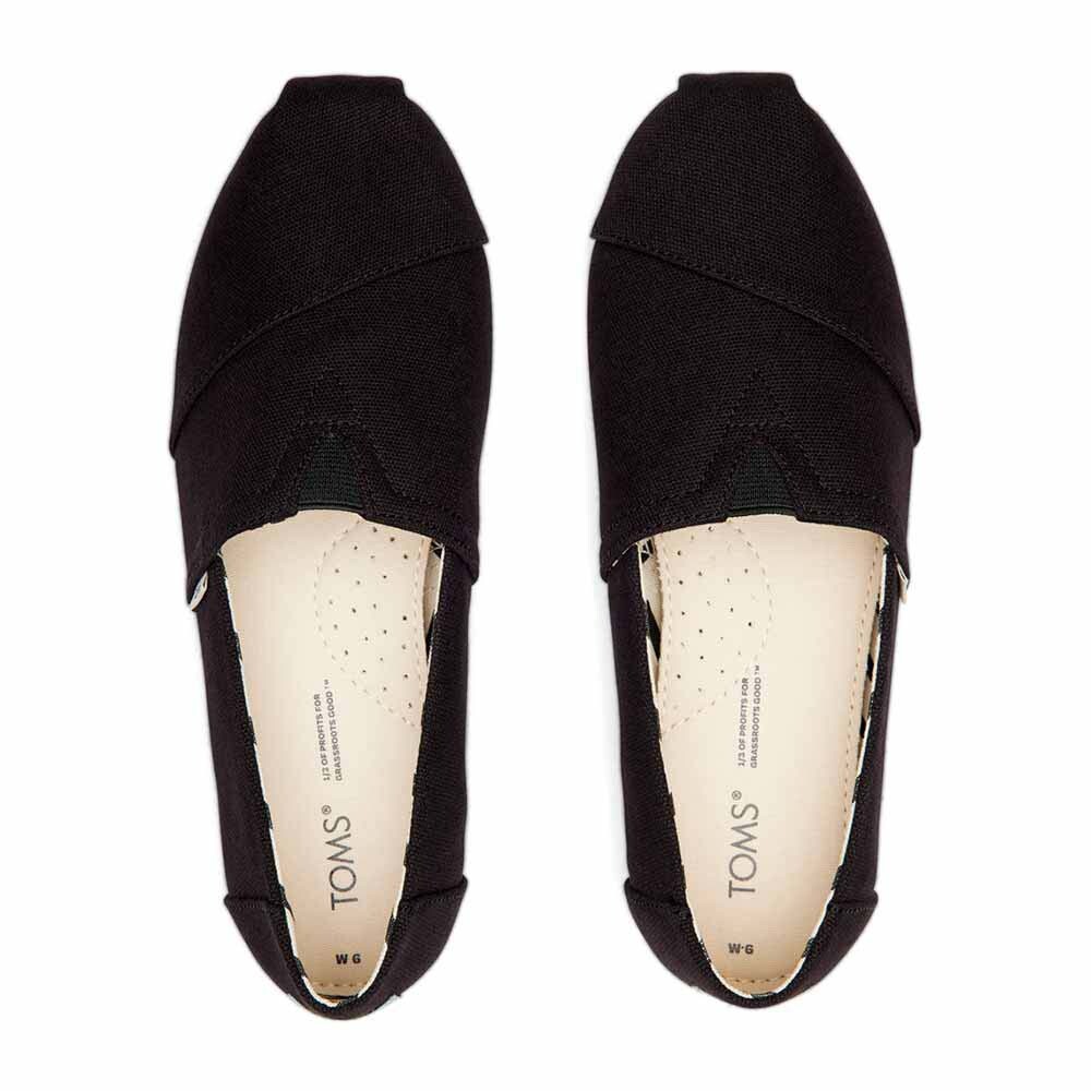 Alpargatas Recycled Cotton Mujer Black