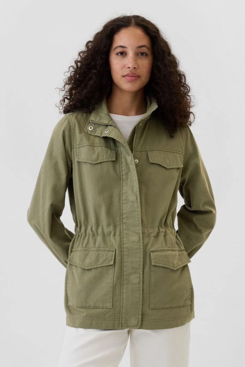 Campera Utility Mujer Walden Green